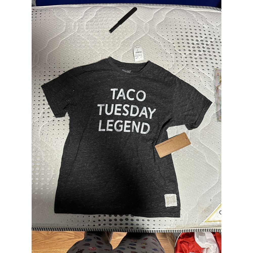 Black Taco Tuesday Legend Boys T-Shirt